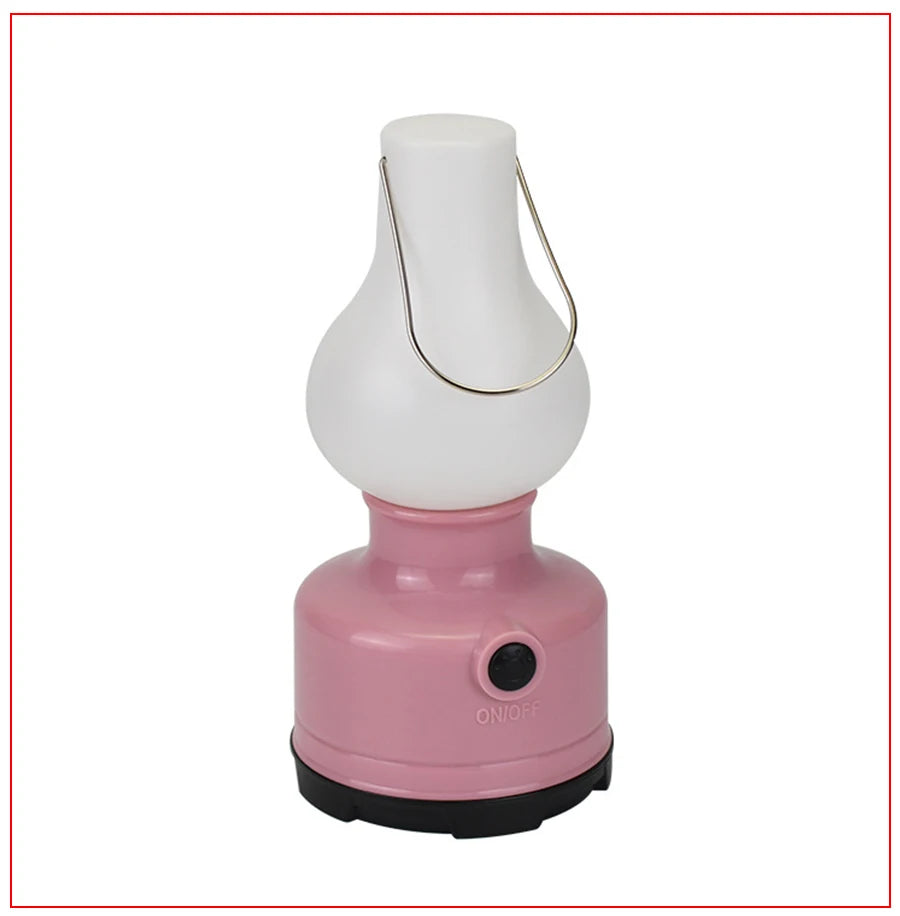 Portable Camping Lights Waterproof Outdoor Camp Lamp 2 Lighting Modes Tent Lamp for Hiking Climbing Yard