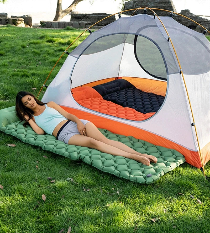 Inflatable Mattress Sleeping Pad Ultralight Camping